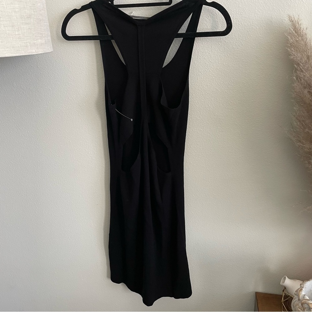 Revolve One gray day black open back dress - Picture 7 of 7